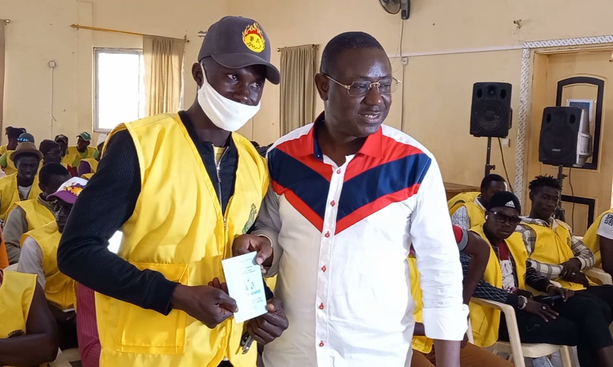 Bignona : Mamadou Lamine Keita enrôle 300 « Jakartamen » à la CMU