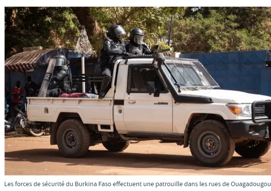 Burkina Faso : le gouvernement dément un coup d’état de l’Armée 1 ouaga forces de securite