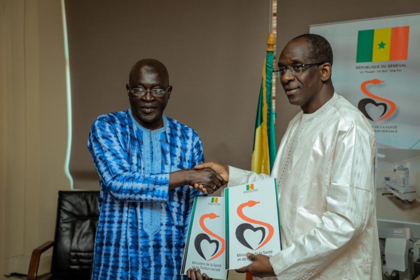 Abdoulaye Diouf Sarr a signé un protocole d&rsquo;accord avec And Gueusseum