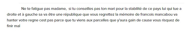 Marème Faye « tue » Benno des Parcelles…La bataille de Dakar est perdue 3 marème