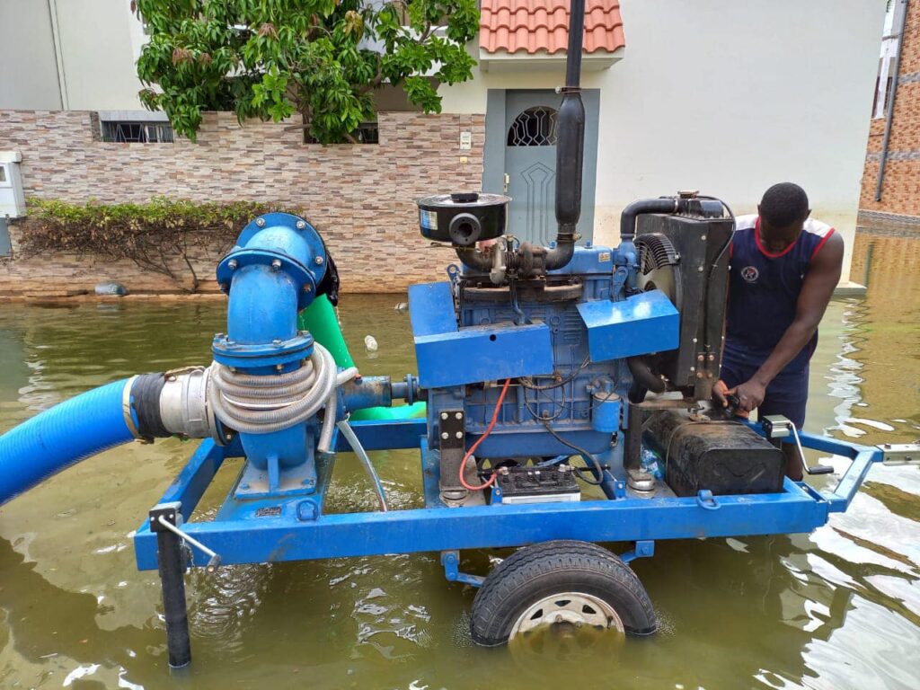 Inondations Pompage