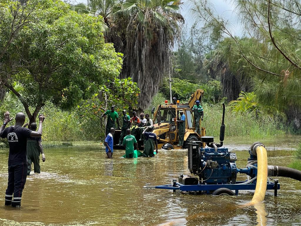 Pompage Inondations
