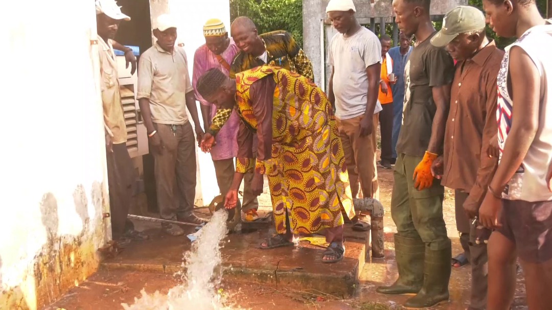 Bignona : Le Ministère de l’eau fait redémarrer le forage de Kagnarou 1 IMG 20221010 WA0026