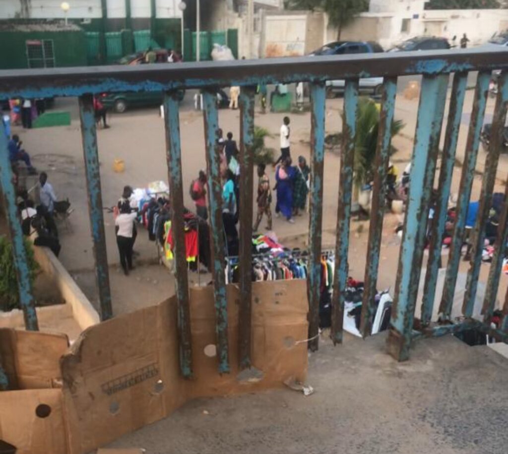 La passerelle de la Patte d’oie...un véritable danger (photos) Xibaaru