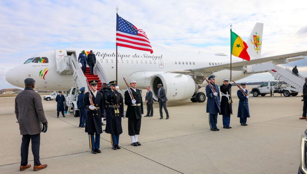 Macky Sall est arrivé à Washington (images) 2 Macky