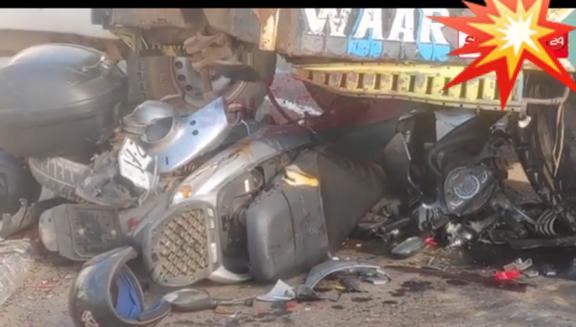 Un camion fou ravage tout sur son passage dans le centre-ville (images) 5 IMG 20230125 WA0014