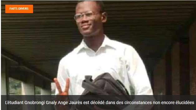 Université d'Abidjan...le corps d'un étudiant flotte dans la piscine 1 corps