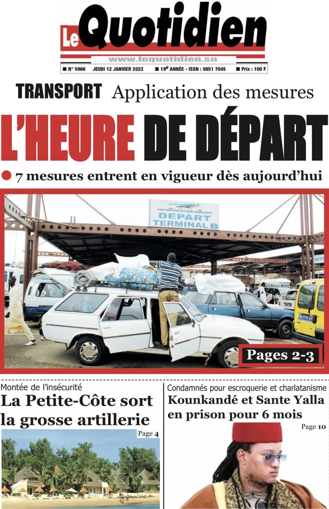 Revue de presse : sécurité routière et la Cour des Comptes à la UNE 1 comptes