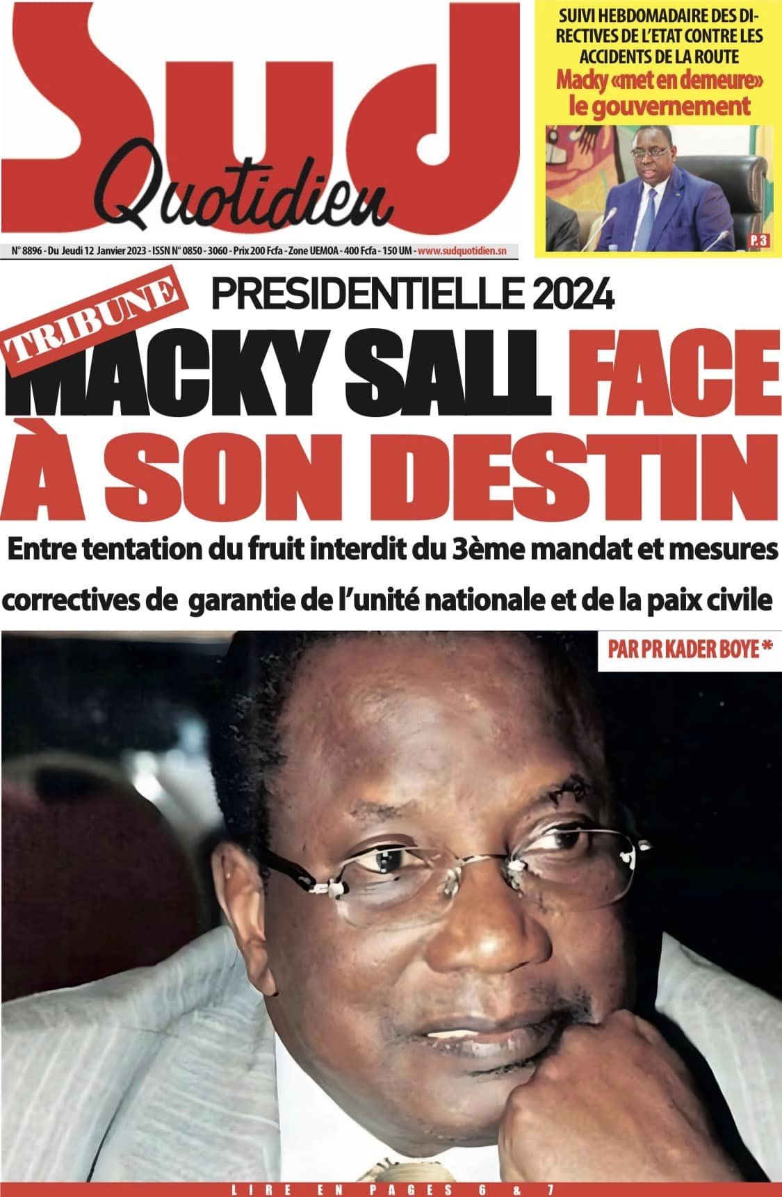 Revue de presse : sécurité routière et la Cour des Comptes à la UNE 3 comptes