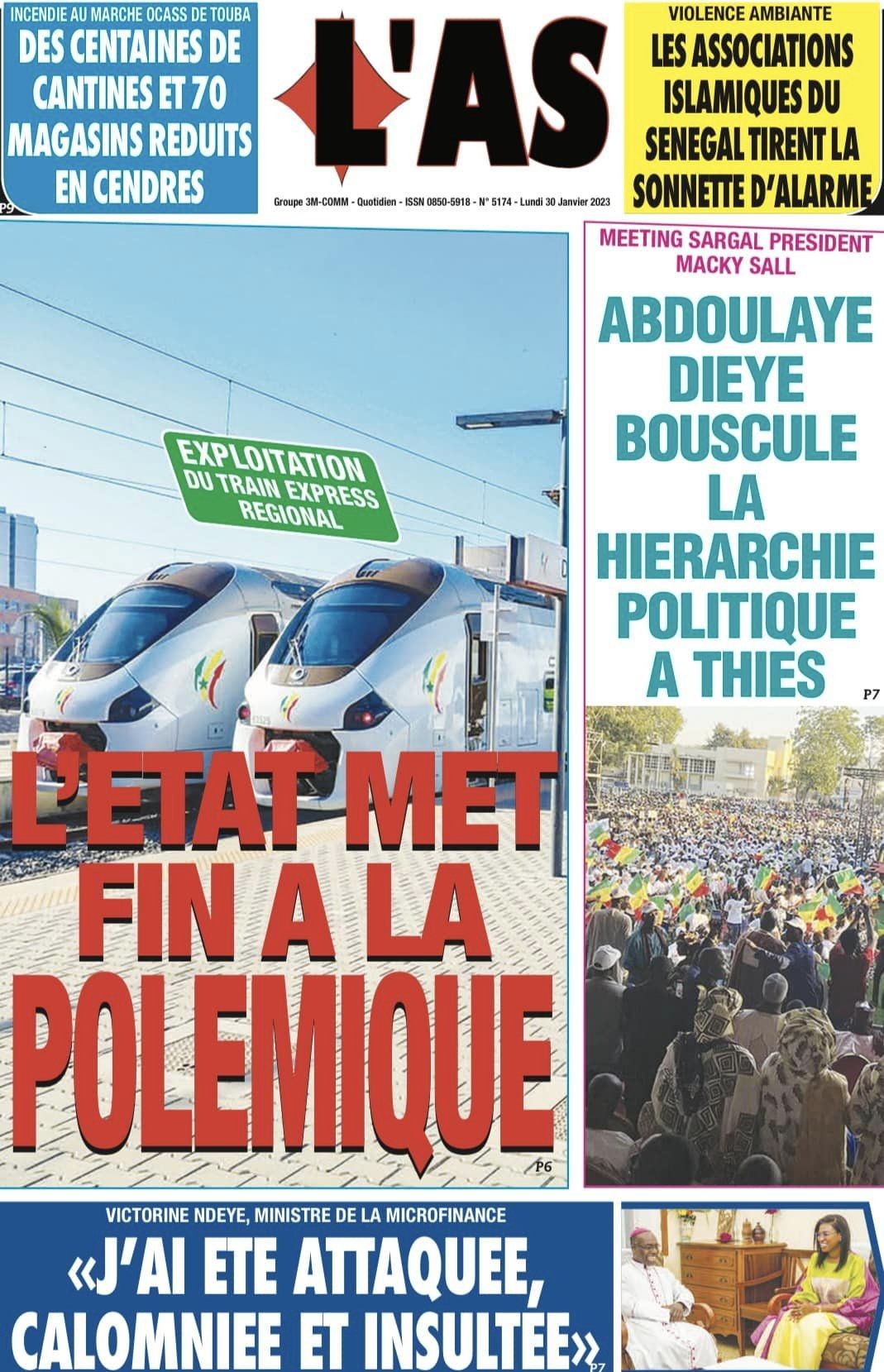 Revue de presse…le débat sur le TER et d’autres sujets à la Une 2 ter