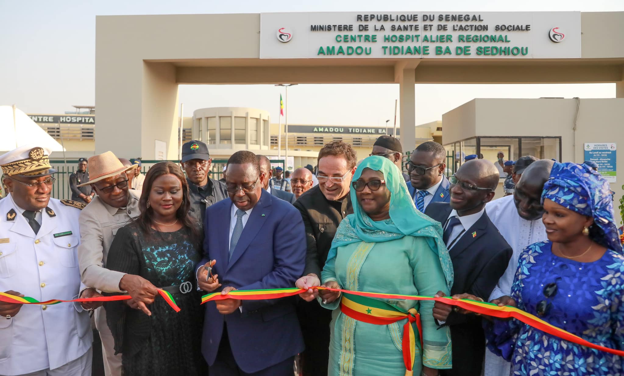 Sédhiou : Macky Sall inaugure l'hôpital Amadou Tidiane Ba (images) 5 334543116 701010025053627 1114237392233063642 n