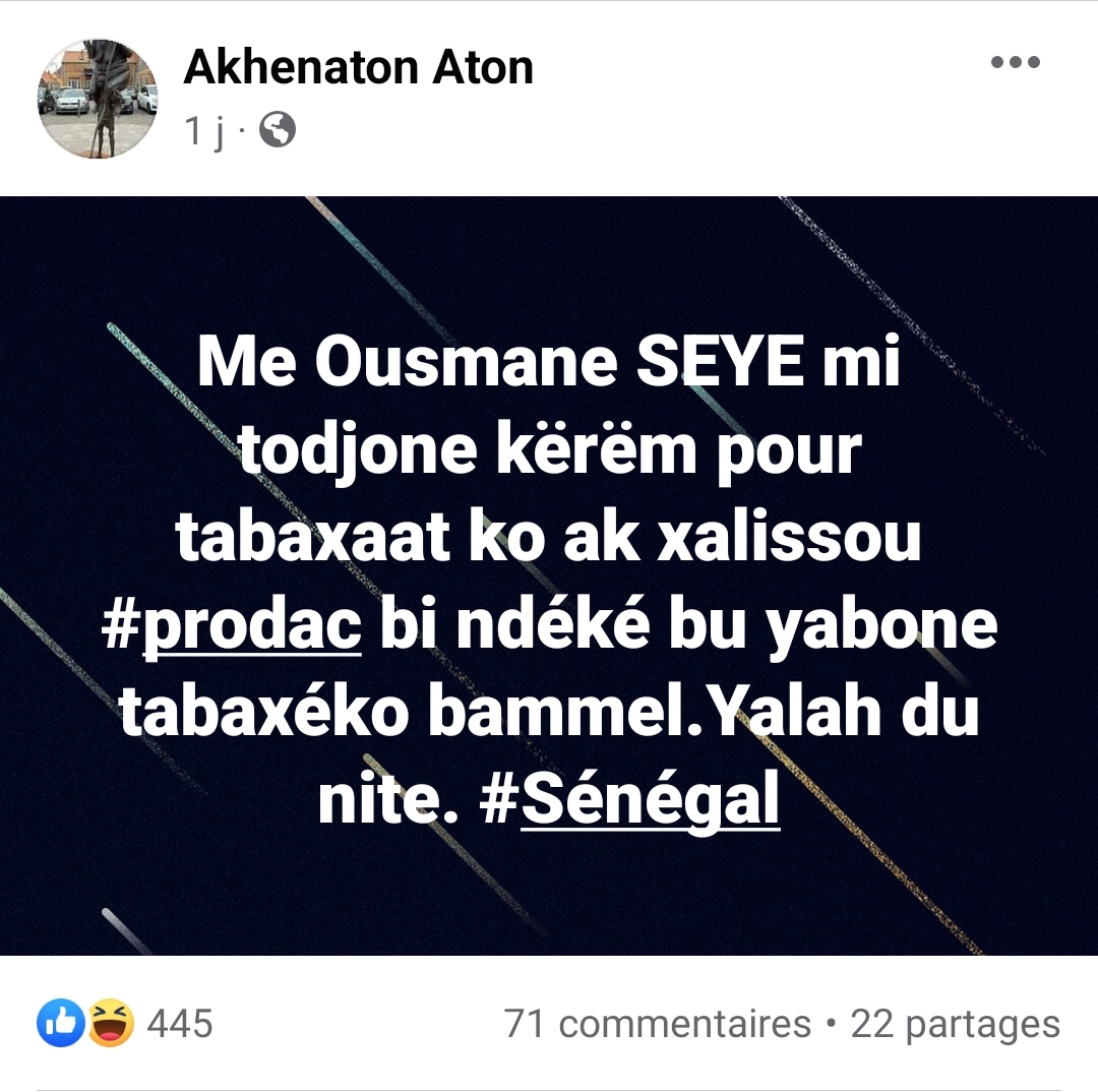 Incroyable ! Mort de Me Ousmane Seye...Pastef jubile et se moque (images) 1 seye