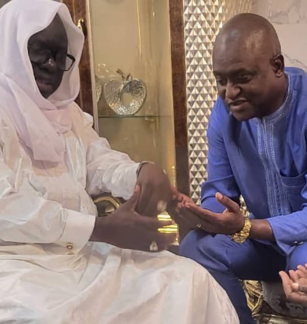 Présidentielle 2024 : Abdoulaye Mamadou Guissé reçu par le porte-parole des Layènes 3 PHOTO 2023 04 14 02 13 56