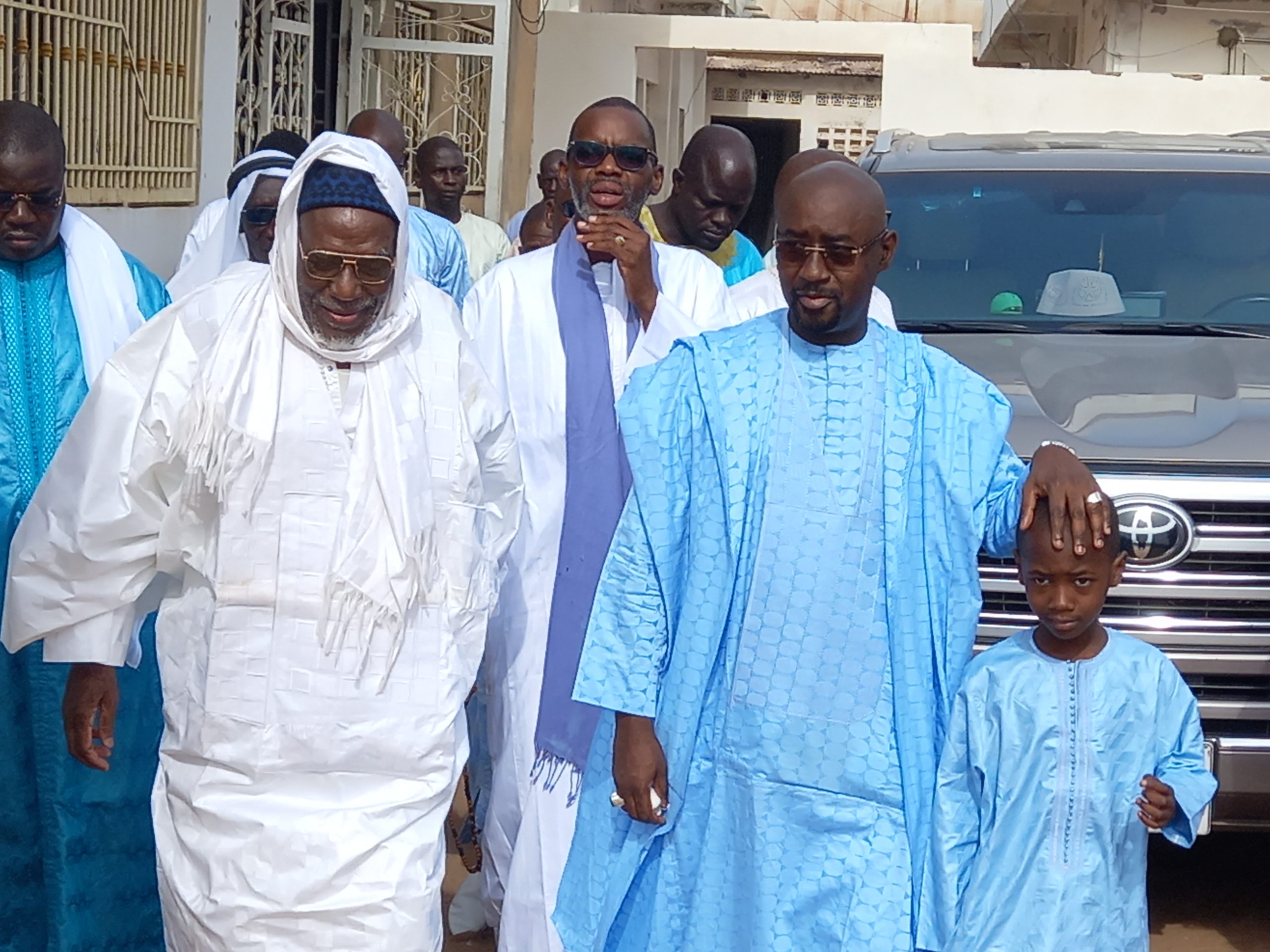 Tabaski 2023 , le maire Gallo Bâ a prié ce jeudi à Mbacké mouride 2 gallo