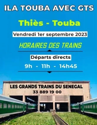 Magal 2023 : Voici les horaires du train pour Touba 1 fb img 1693259819188 1 329x423 1