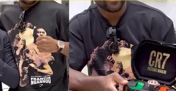 Cristiano Ronaldo offre une montre de plus de 72 millions de FCFA à... 1 cris