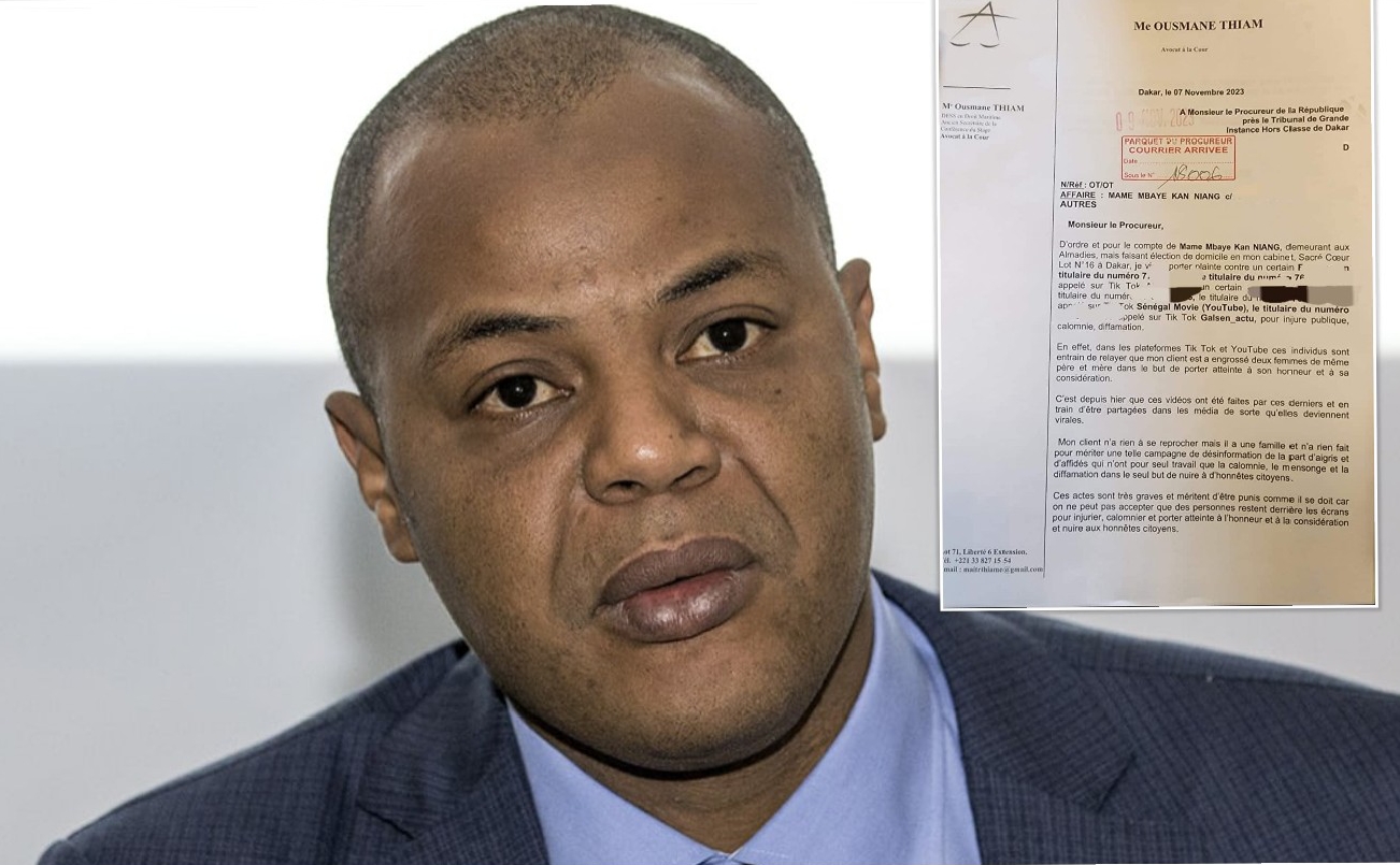 Affaire Prodac : Mame Mbaye Niang contre-attaque et annonce une plainte 7 Affaire Prodac : Mame Mbaye Niang contre-attaque et annonce une plainte