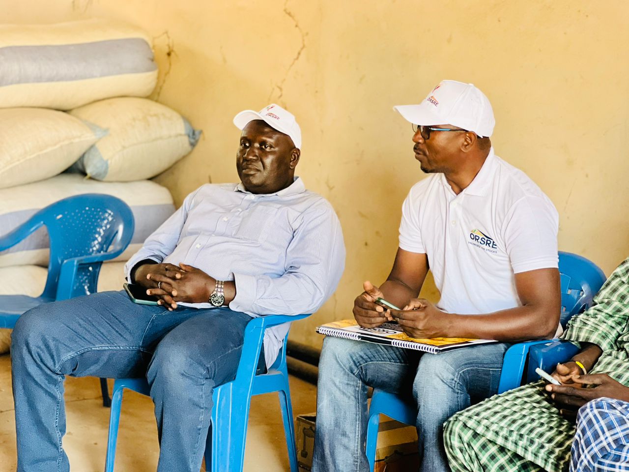 Campagne du pilote SRE "Arachide-céréales" : L'ORSRE en mission de sensibilisation et suivi 2 IMG 20240117 WA0292