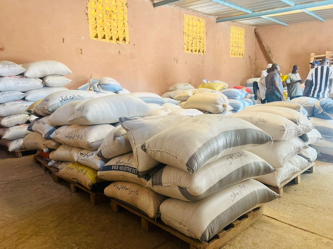 Campagne du pilote SRE "Arachide-céréales" : L'ORSRE en mission de sensibilisation et suivi 3 IMG 20240117 WA0293