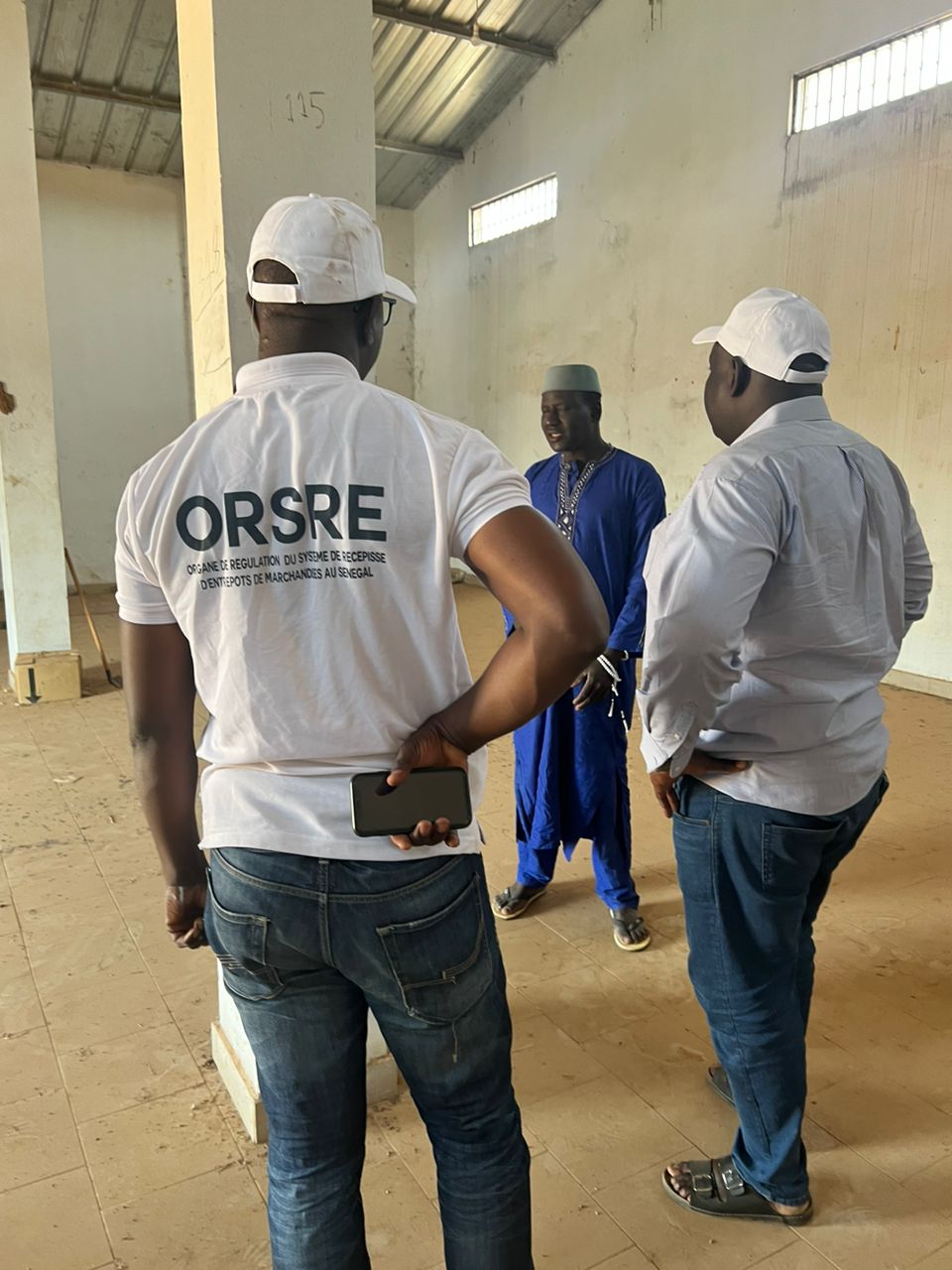 Campagne du pilote SRE "Arachide-céréales" : L'ORSRE en mission de sensibilisation et suivi 1 IMG 20240117 WA0294