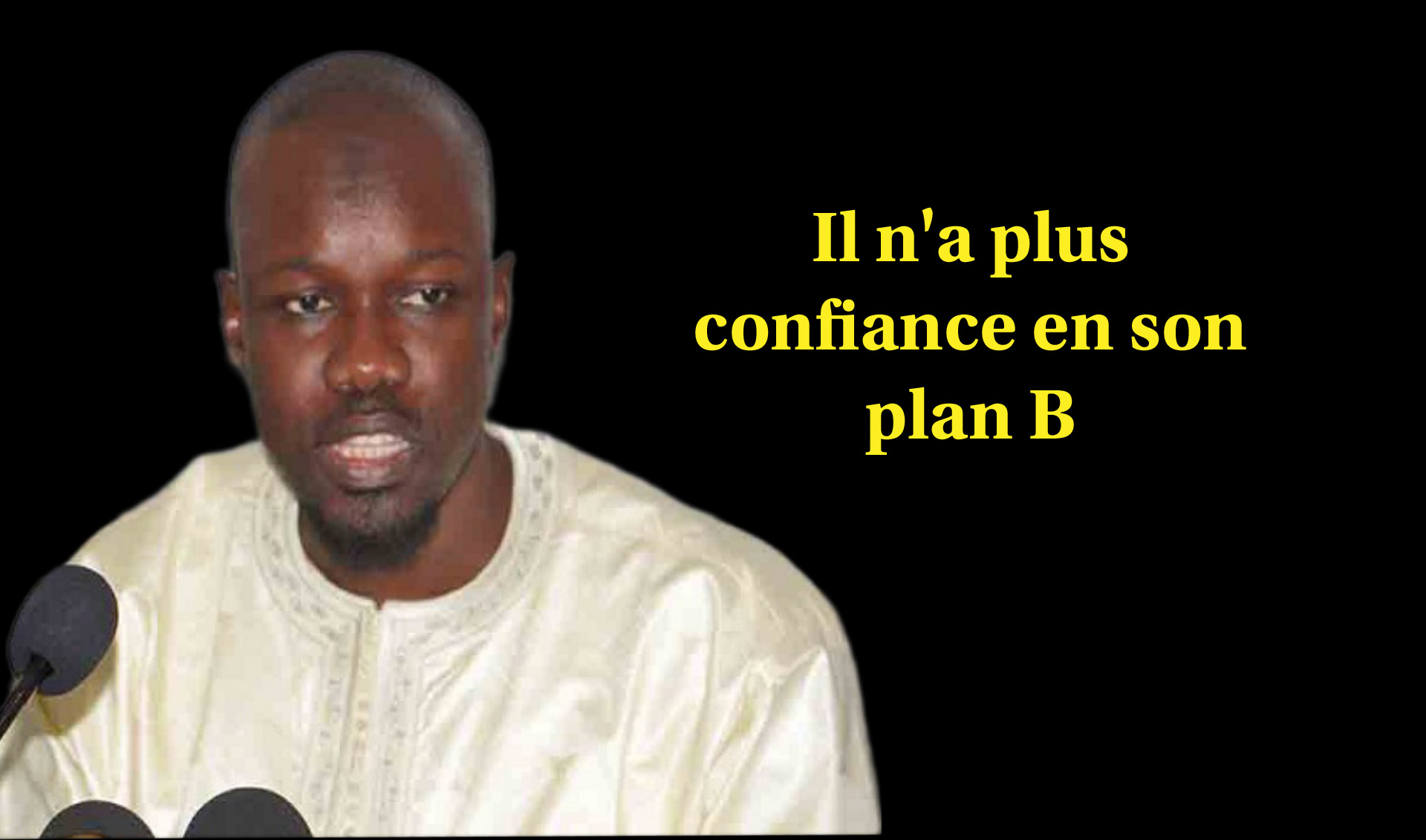 Sonko tente de se relancer dans la présidentielle…il doute de son plan B 5 Sonko tente de se relancer dans la présidentielle…il doute de son plan B