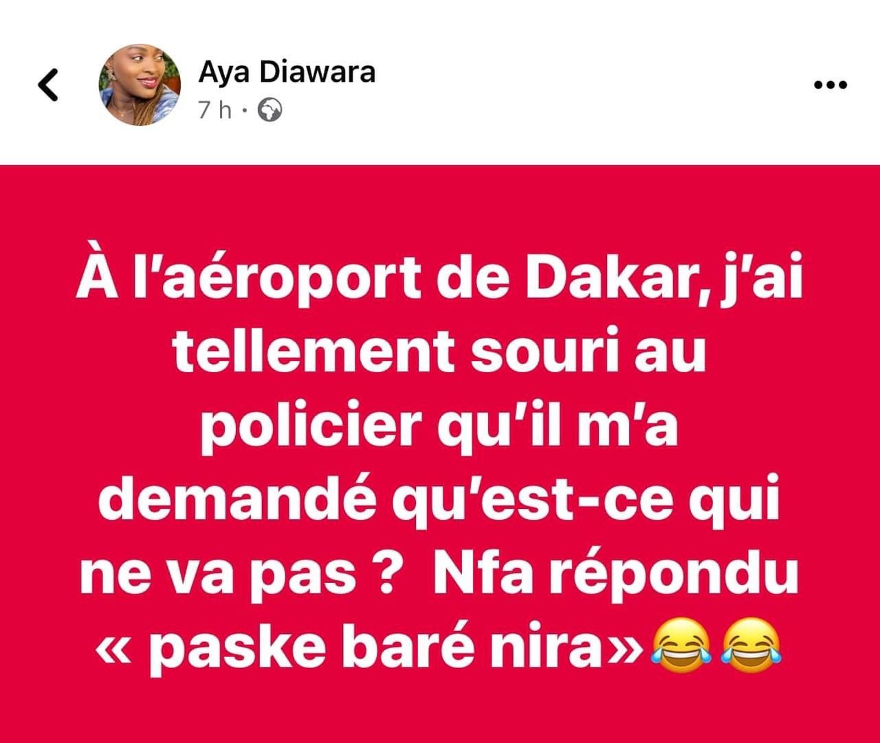 Cette conseillère du ministre de la Coopération Guinéenne insulte les policiers Sénégalais 1 88797317 598a 4e16 a6ac 232a99c7d83a