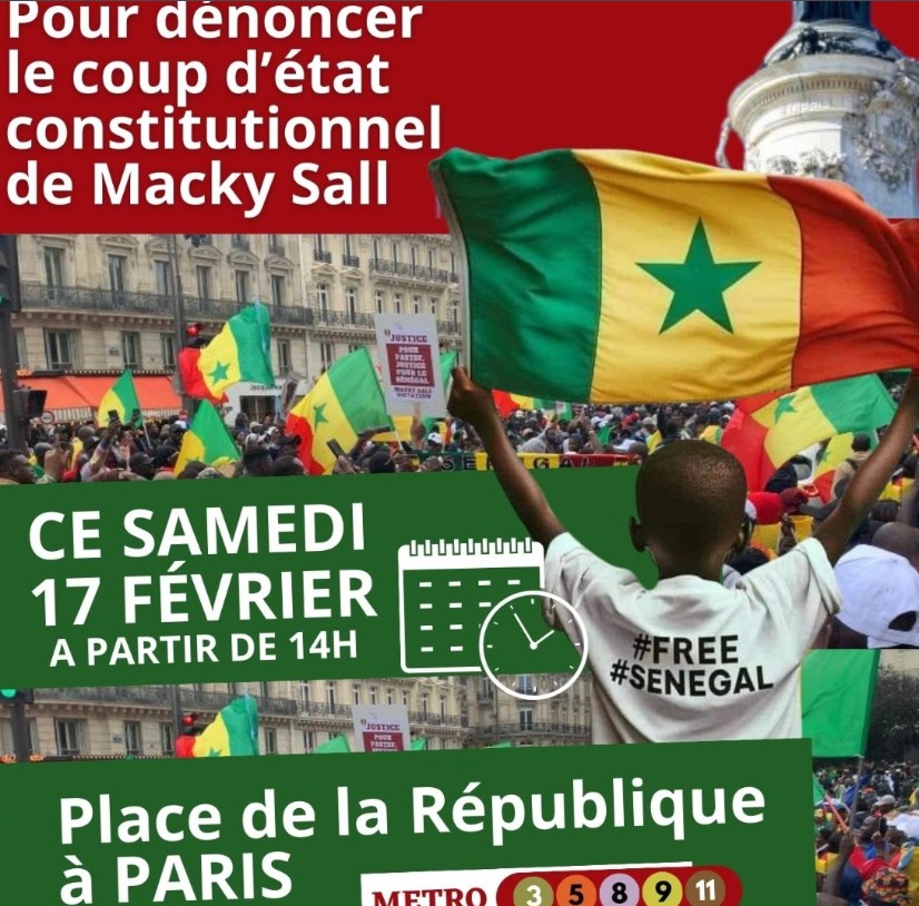 grande manif en France ce 17 fev