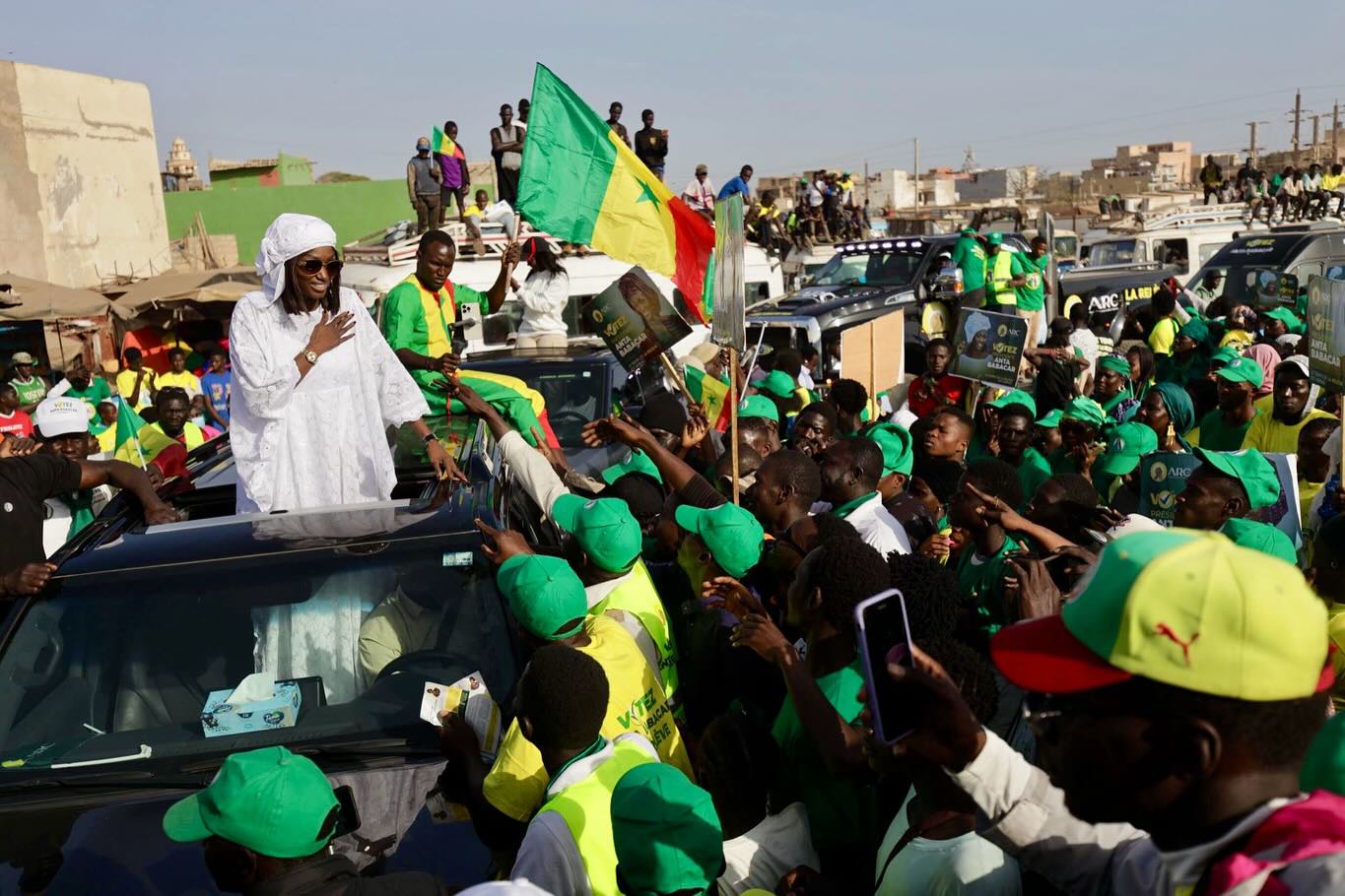 Anta Babacar Ngom démarre sa campagne dans la banlieue 3 Anta Babacar