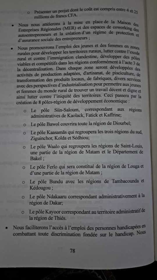 Le Fouta dans « LE PROJET » : Une erreur à corriger ! (Par Mamoudou Ibra Kane) 1 PROJET