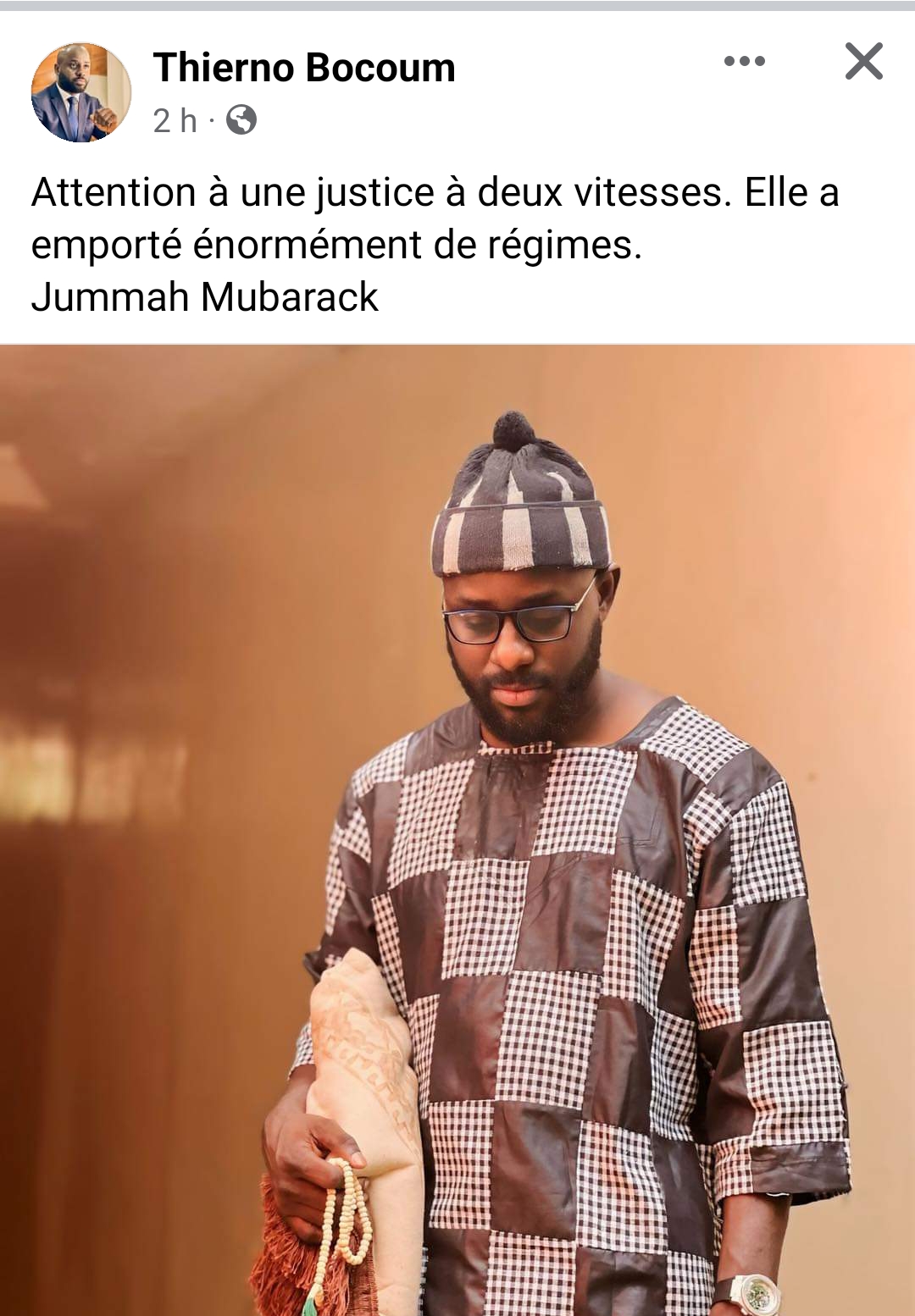 Thierno Bocoum : «Attention à une justice à deux vitesses» 1 Screenshot 20240524 174233