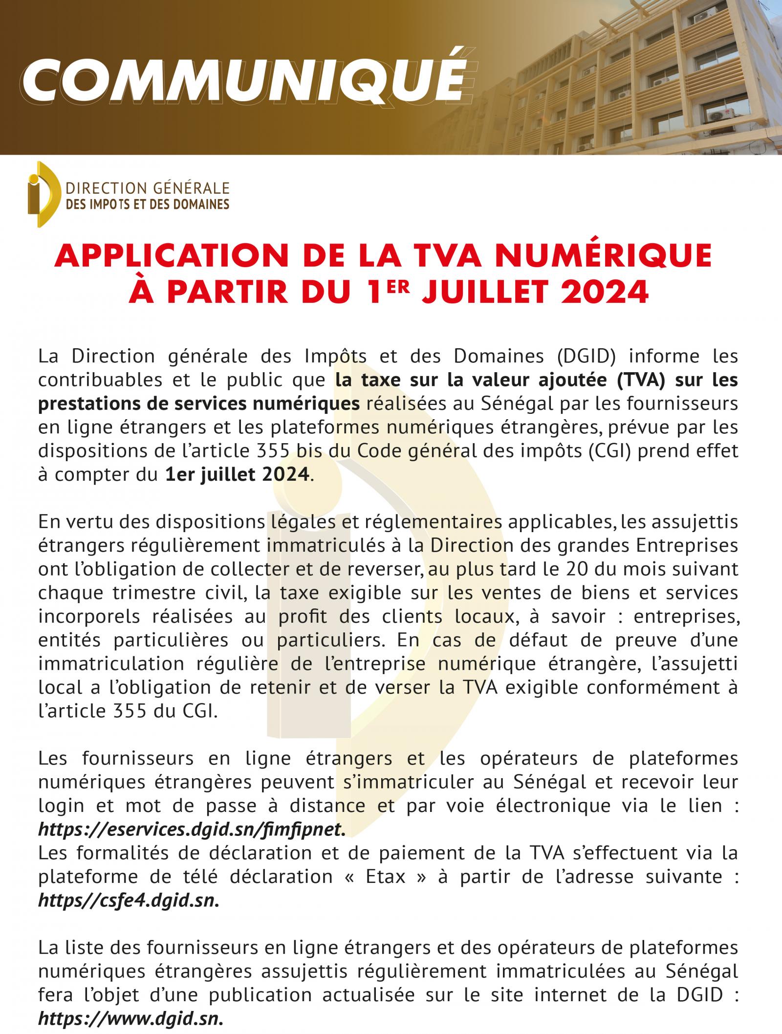 communique tva numerique 2024 1 3101