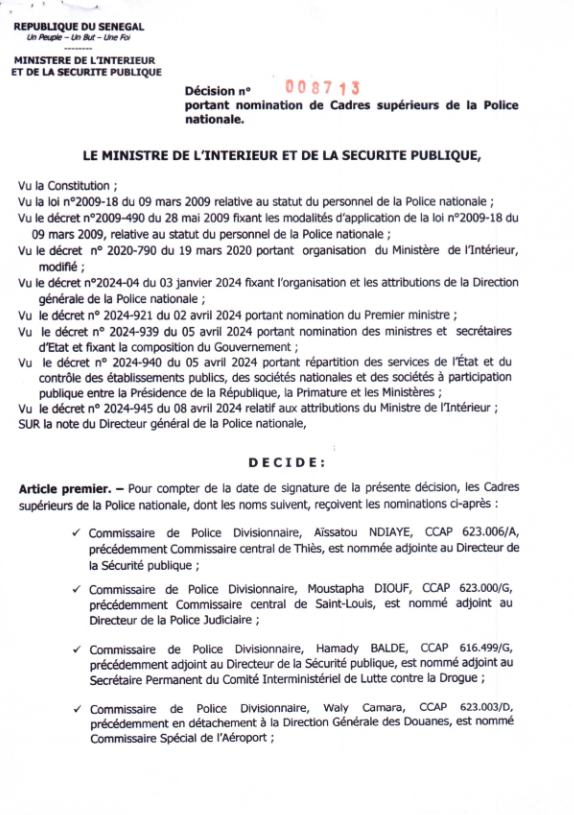 Police Chamboulement Doc 1