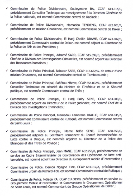 Police Chamboulement Doc 2