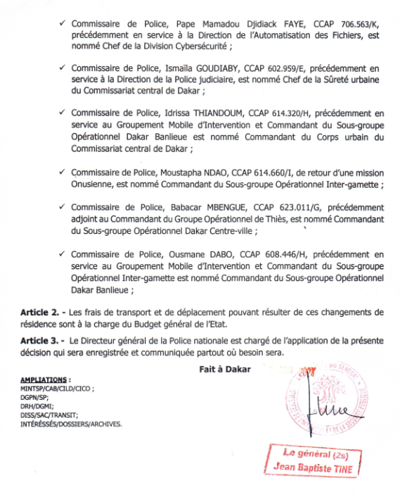 Police Chamboulement Doc 3