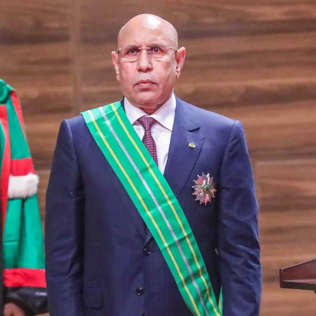 president mouhamed ould ghazouani investiture