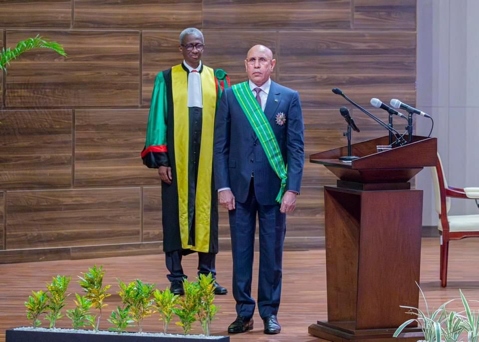 president reelu mouhamed ould ghazouani