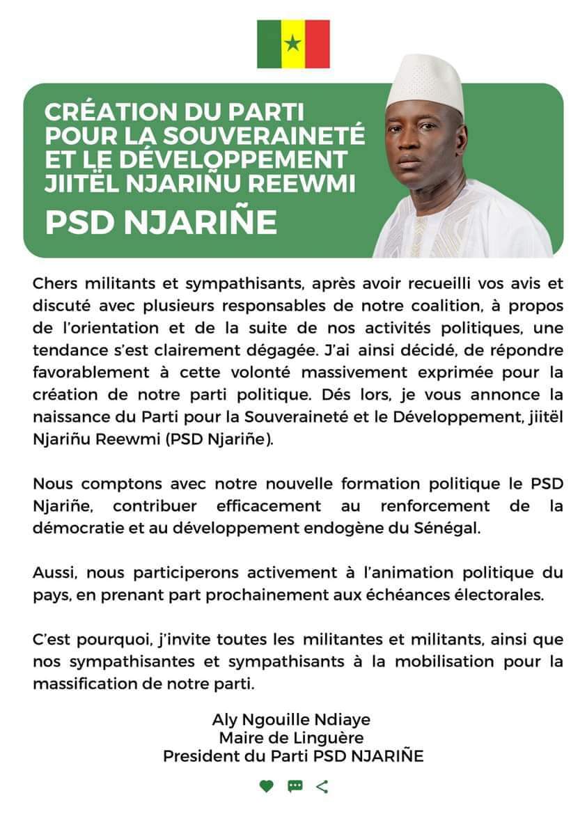 Un ancien ministre de Macky Sall crée son propre parti 1 FB IMG 1726873983066