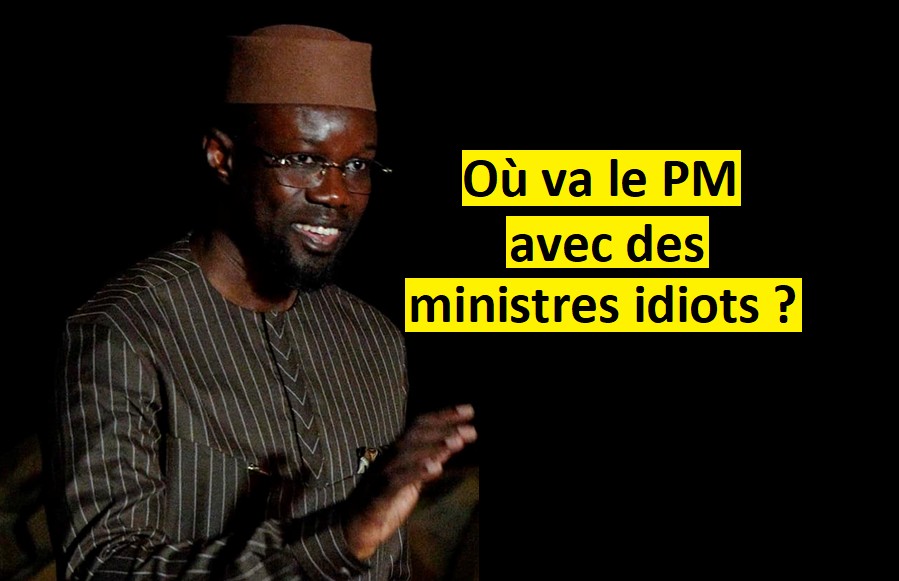 Après les machines à café de Sonko...un ministre « diplômé » sort un plan « bête » 47 Après les machines à café de Sonko…un ministre « diplômé » sort un plan « bête »