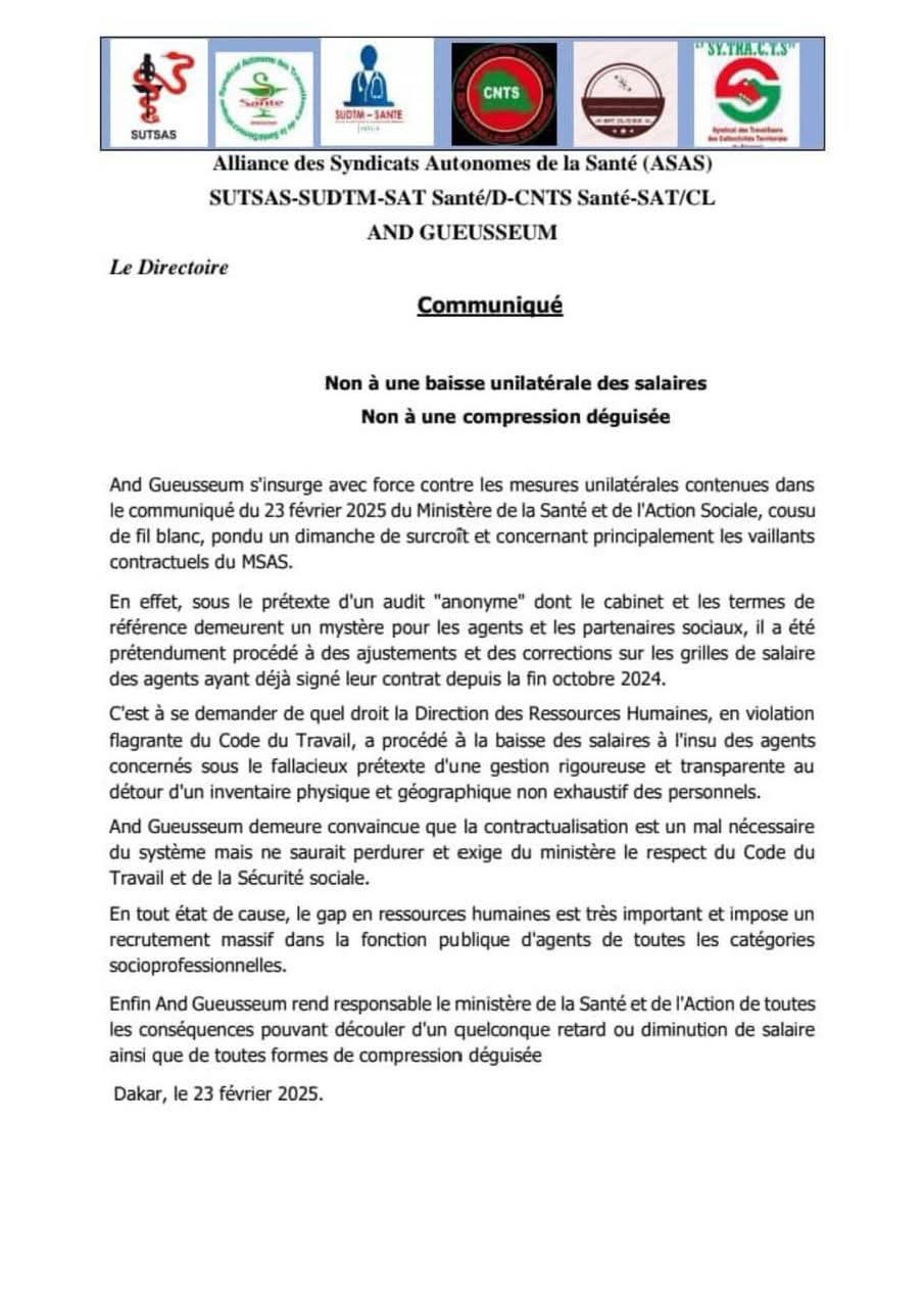 And Gueusseum contre toute diminution de salaire des contractuels 1 FB IMG 1740449465788