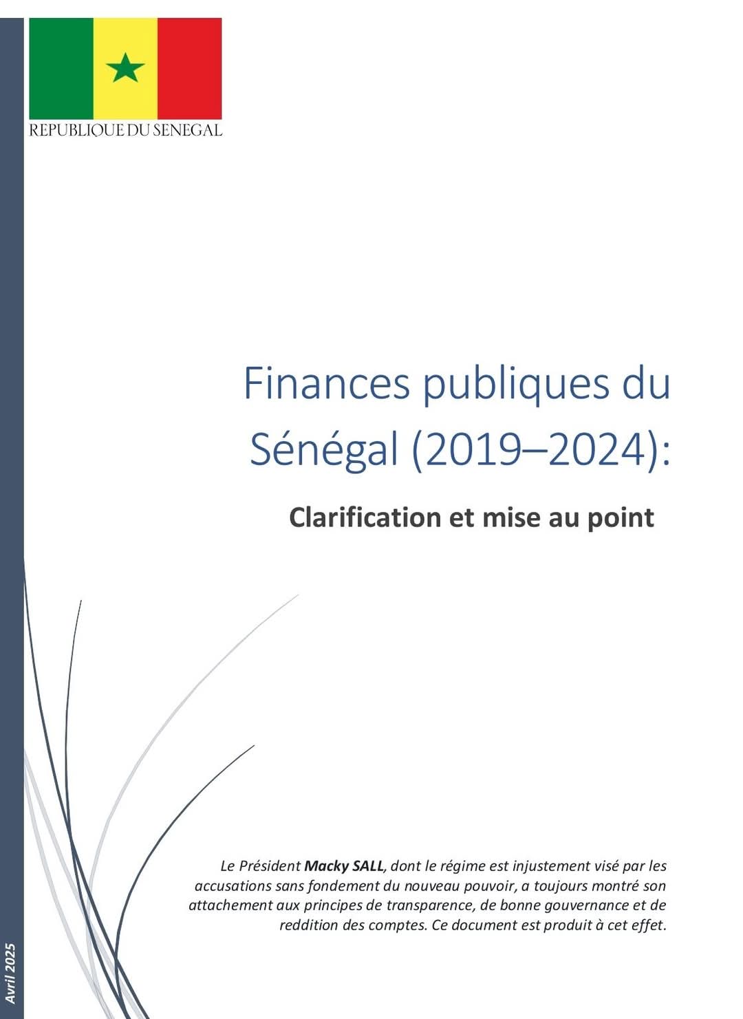 Rapport Cour des comptes : L'APR sort un contre-rapport 1 FB IMG 1744945781360