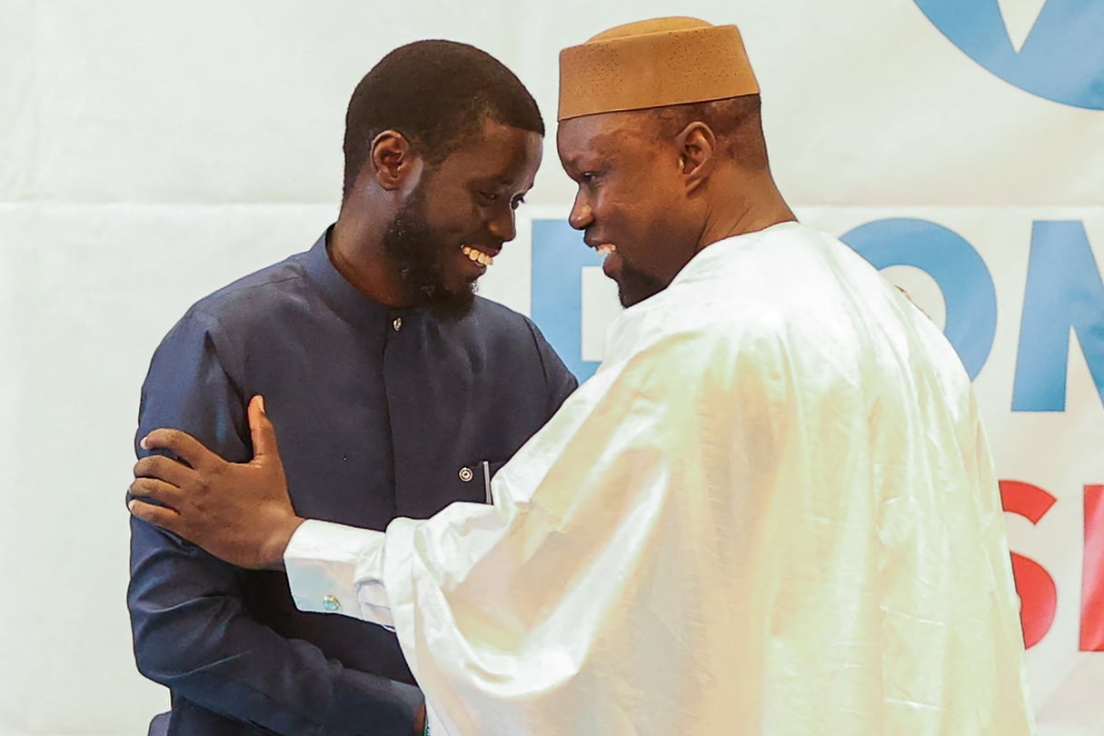 Crise des bourses... Diomaye «bouc-émissaire» de Pastef 3 Ousmane Sonko Bassirou Diomaye faye