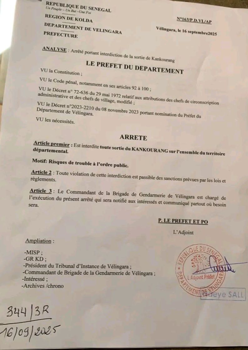 Vélingara : Interdiction de la sortie du Kankourang 1 91226005 64169725