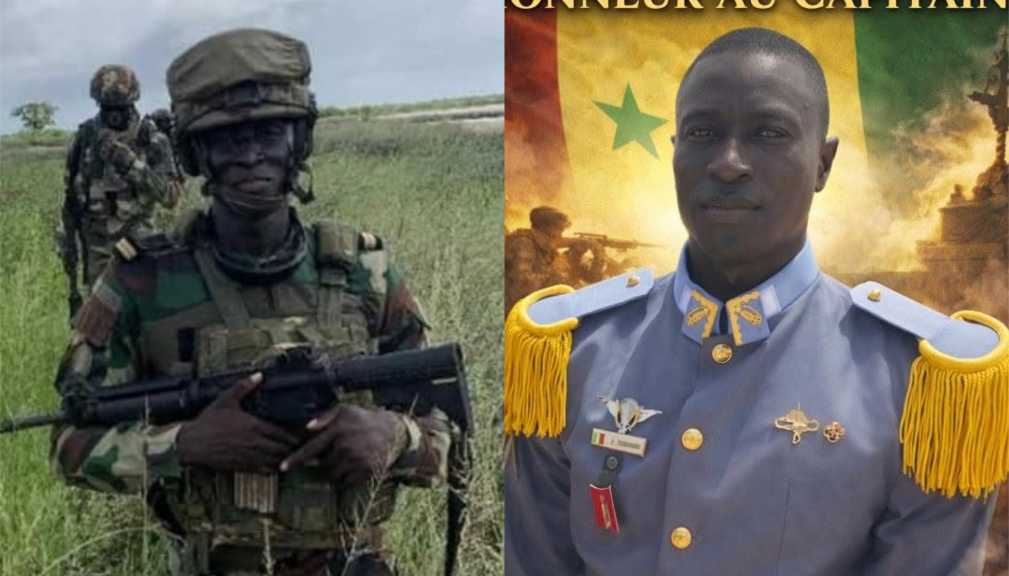 Décès du Capitaine André Senghor : Hommage à un officier tombé au champ d’honneur