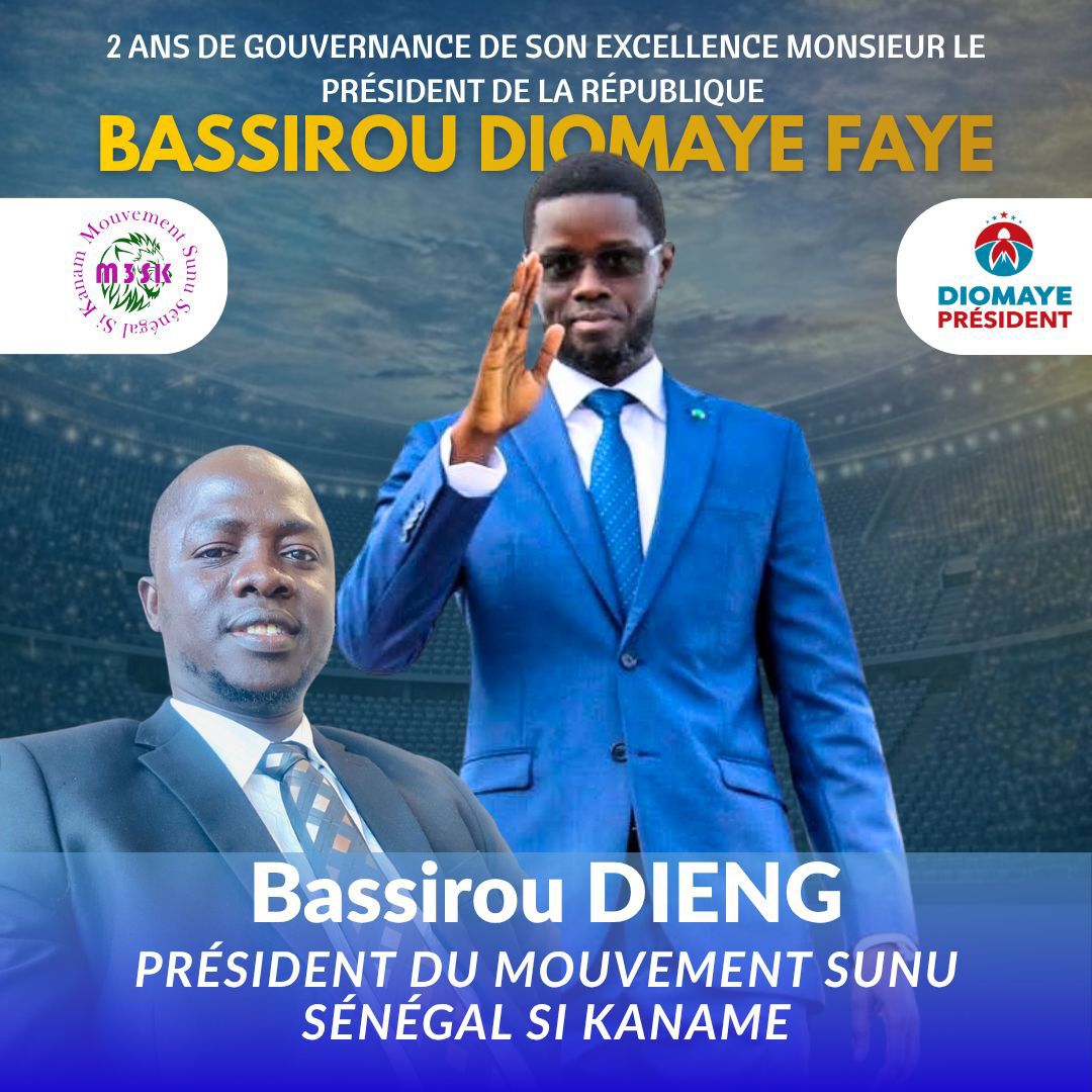 AN 2 DE SON ARRIVÉE AU POUVOIR : Diomaye ou la doctrine politique de la paix comme fondement de la transformation du Sénégal