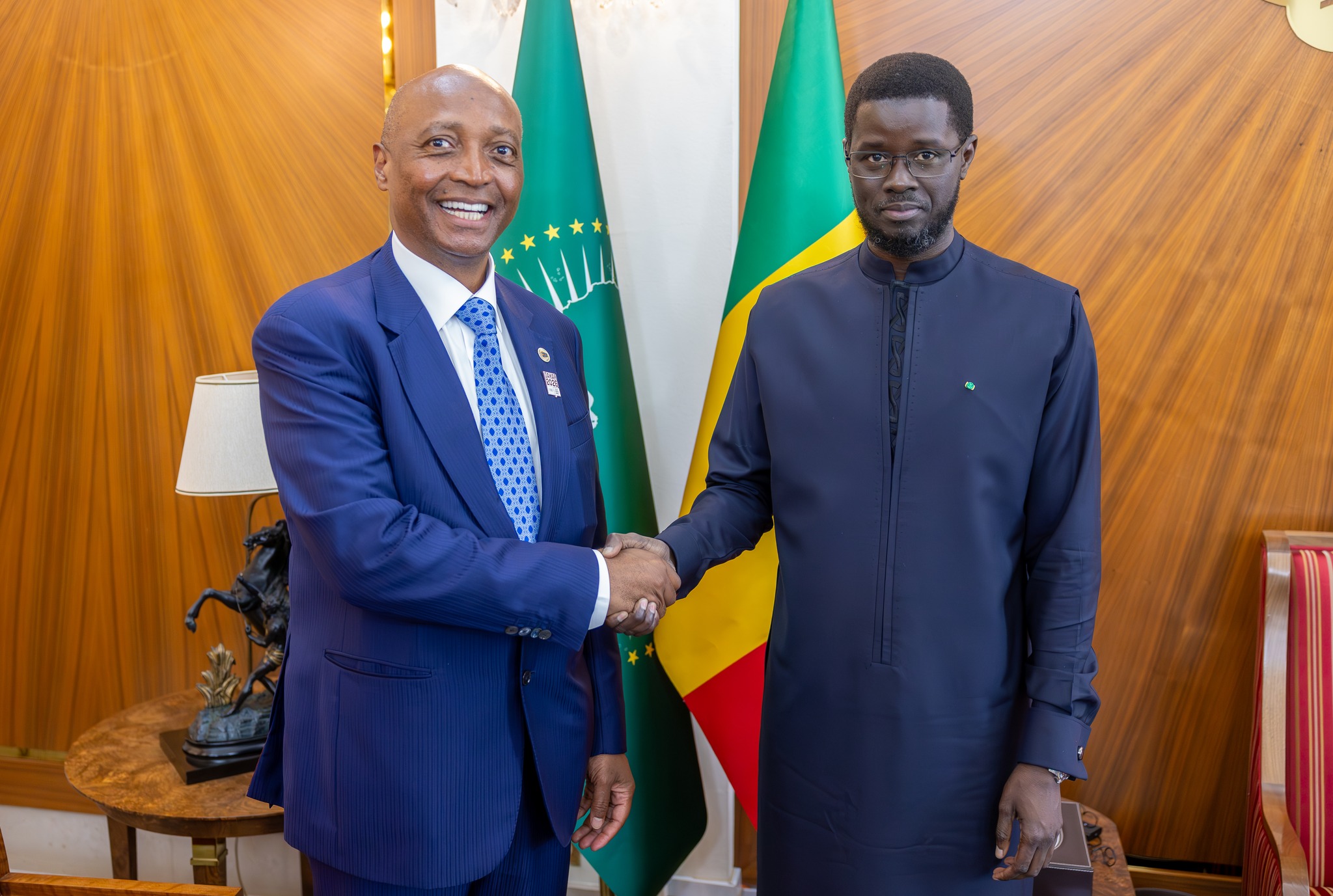 Audience : Patrice Motsepe reçu par le président Diomaye