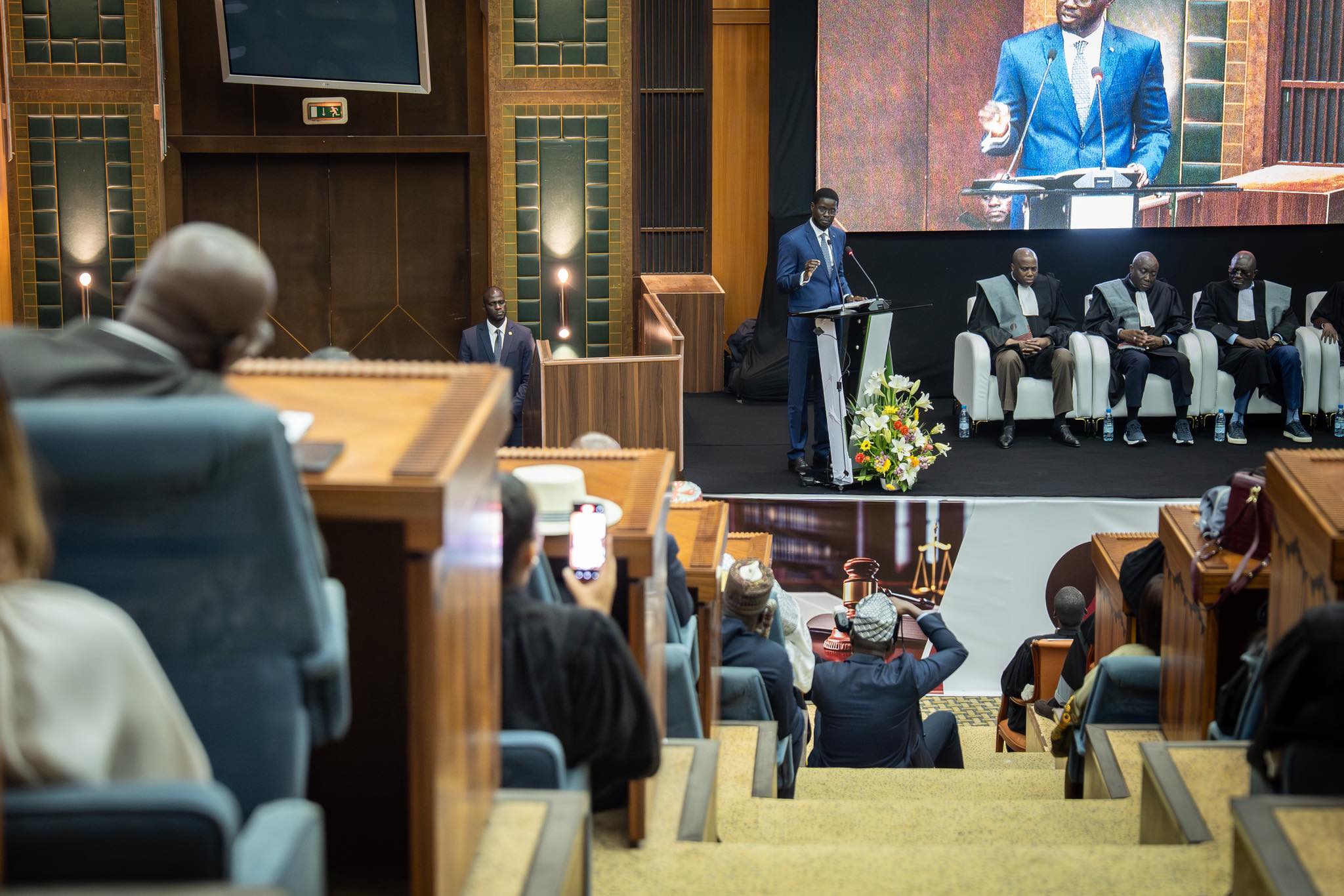 Rentrée solennelle du Barreau : le Président réaffirme son engagement pour une justice forte