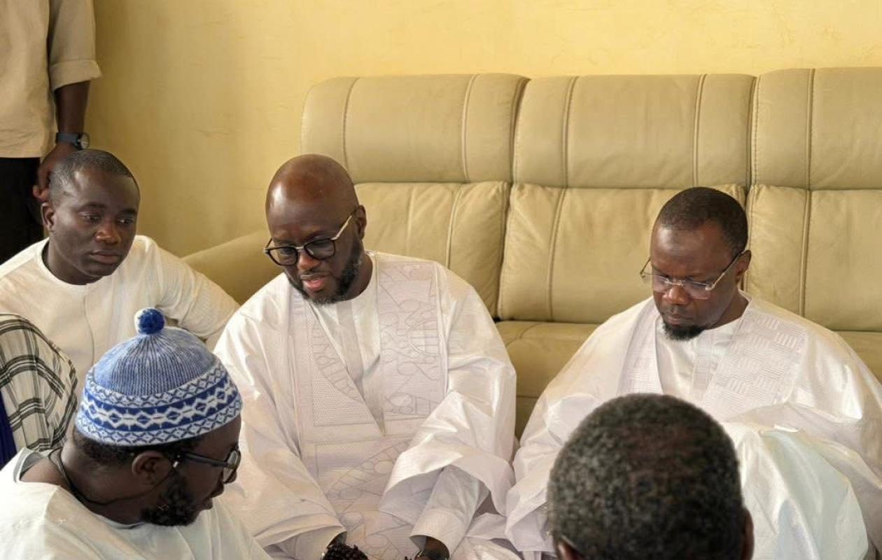 Rappel à Dieu de Serigne Cheikh Saliou : Ousmane Sonko à Touba