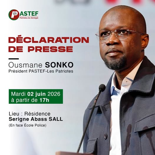 Déclaration : Ousmane Sonko prend la parole...ce mardi 1 715291964 882674771522737 2580364923202412754 n