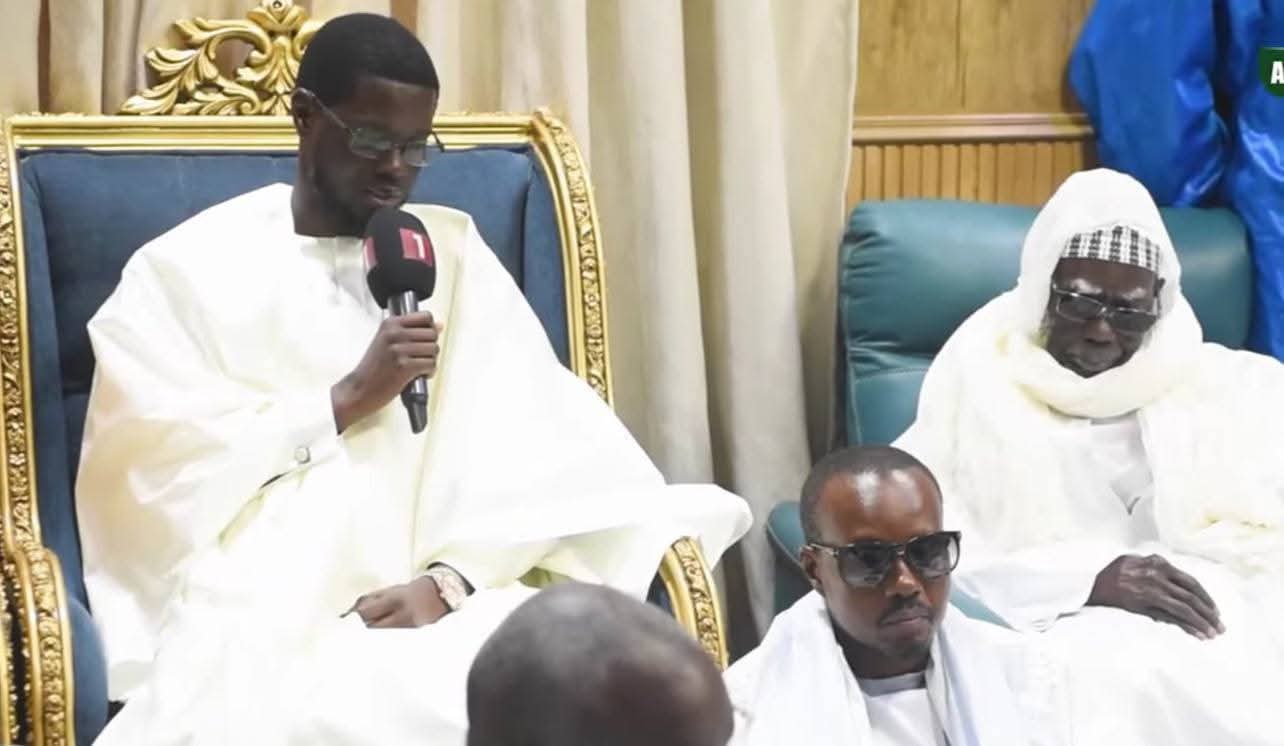 Condoléances à Touba : Diomaye reçu par Serigne Mountakha Mbacké