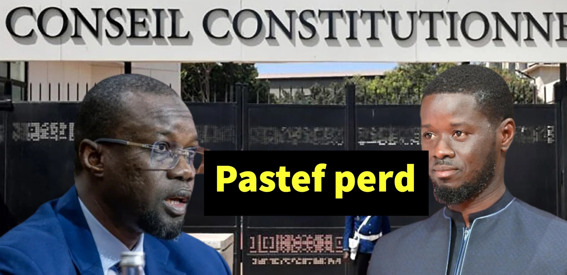 Nouveau revers...l'expertise de Pastef à l'épreuve du feu constitutionnel 2 Nouveau revers…l’expertise de Pastef à l’épreuve du feu constitutionnel